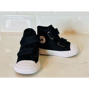 Converse Chuck Taylor Black Toddler Kids High Top Sneaker Shoe Sz 3